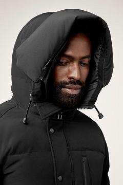 Chamarras Canada Goose Hombre Outlet - Carson Abrigos Negros JZ2680735